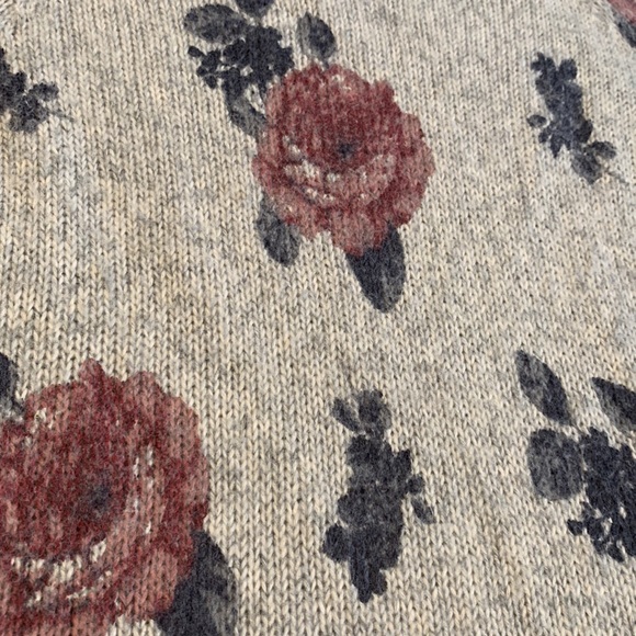 Lucky Brand floral sweater size Small - Picture 7 of 7